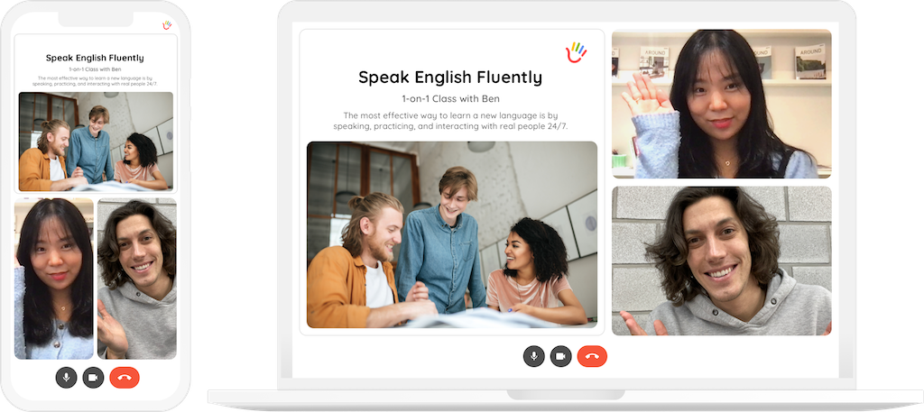 1-on1 English classes with a native speaker